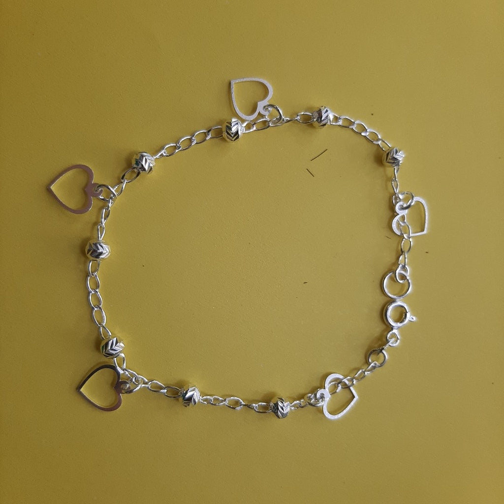 PULSERA TEJIDO ESPECIAL PLATA .925 18 CM 2.7 GR (NUEVO)