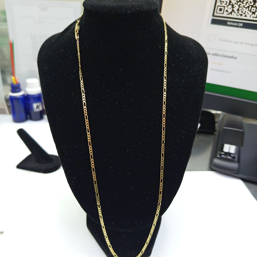 CADENA ORO, RODIADO 14 K 5.3 GRMS (SEMINUEVO)