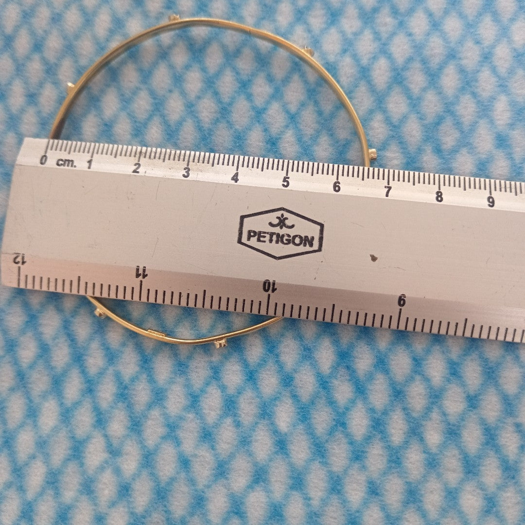 PULSERA RIGIDA ORO 14 K 5.2 GRMS (SEMINUEVO)