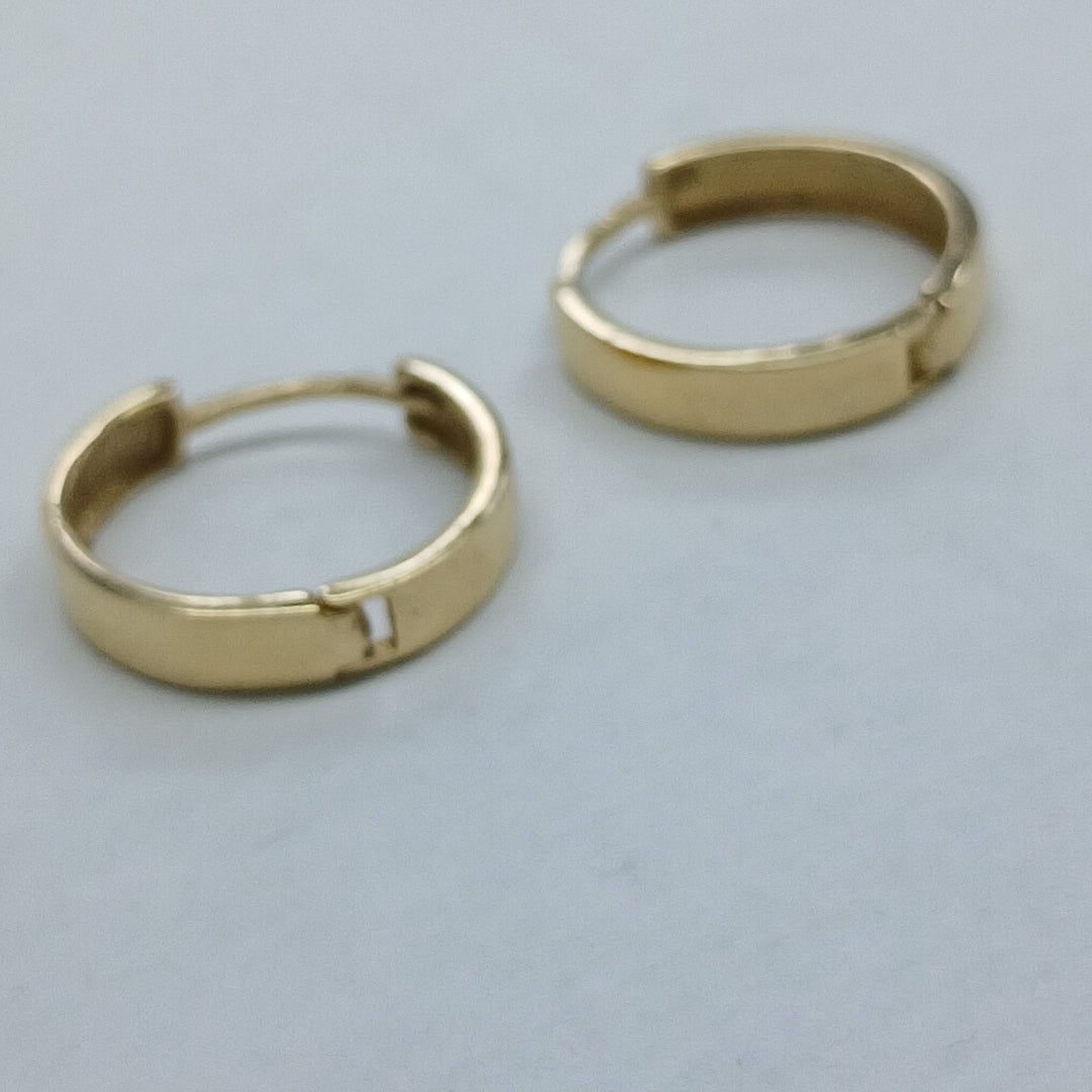 ARRACADAS PAR ORO 10 K 1.8 GRMS (SEMINUEVO)