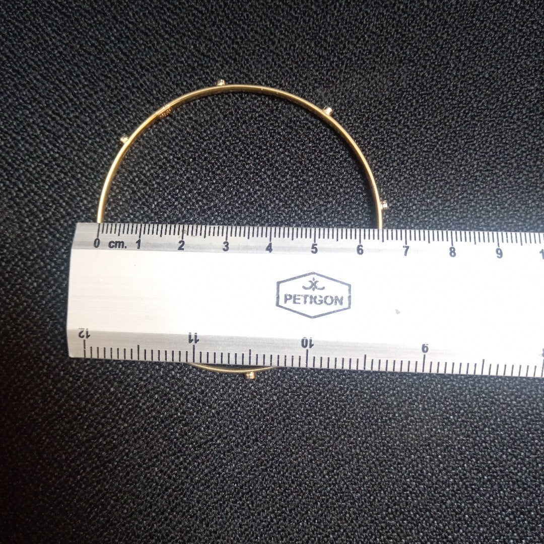 PULSERA RIGIDA ORO 14 K 5.2 GRMS (SEMINUEVO)