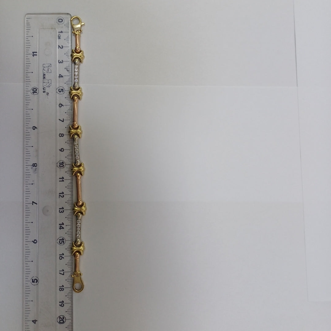 PULSERA ORO 14 K 9,40 GRMS (SEMINUEVO)