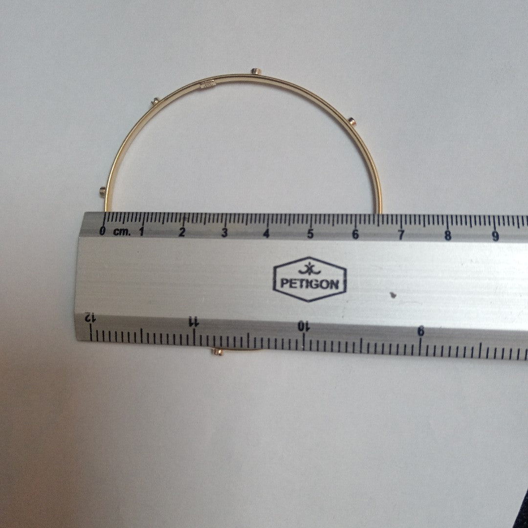 PULSERA RIGIDA ORO 14 K 5.2 GRMS (SEMINUEVO)