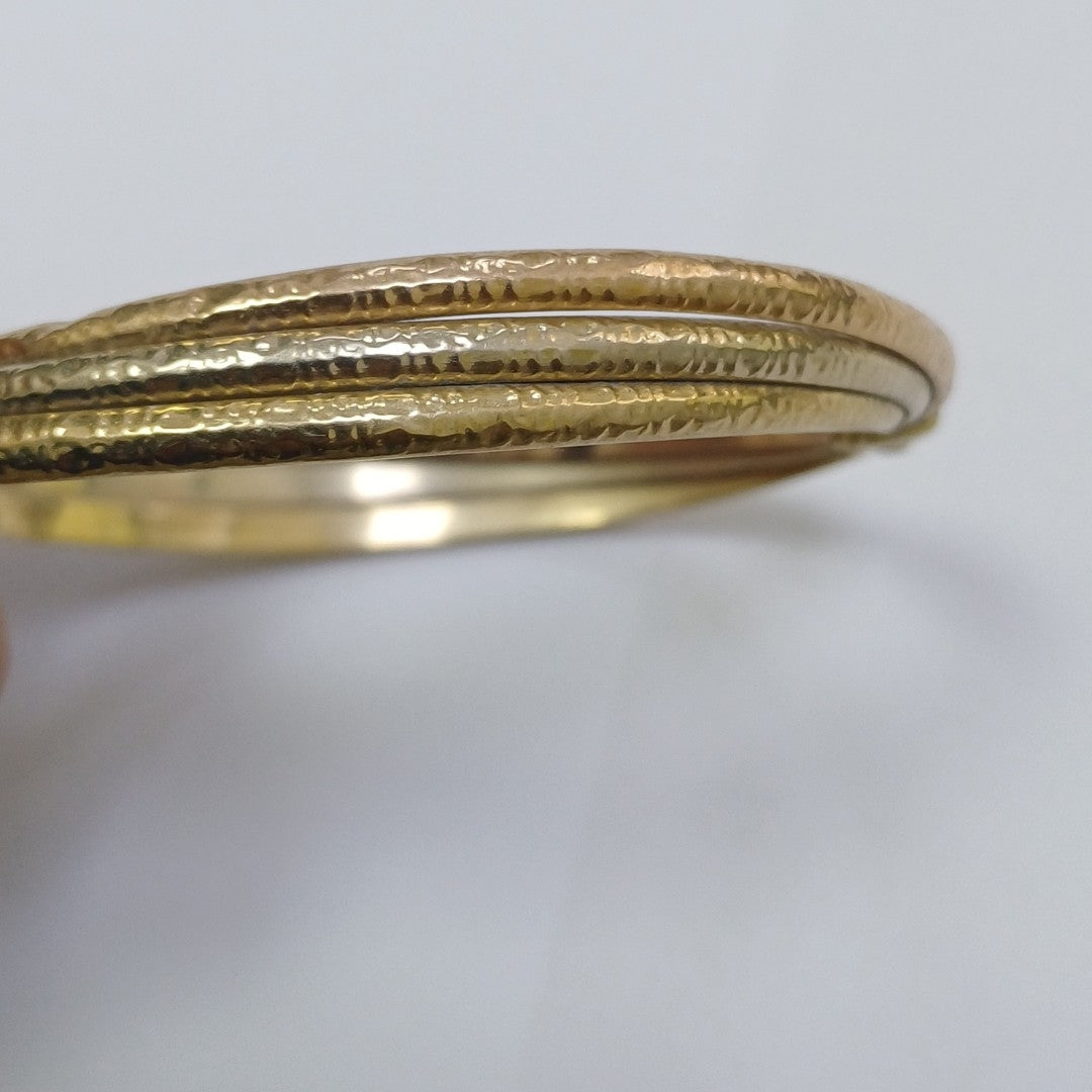 PULSERA RIGIDA ORO 14 K 7,50 GRMS (SEMINUEVO)