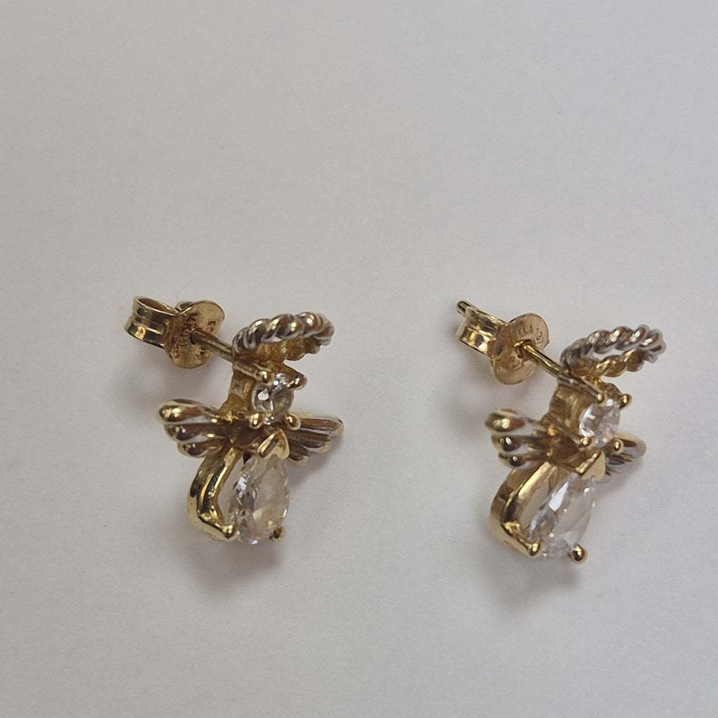 BROQUELES PAR ORO 14 K 3.1 GRMS (SEMINUEVO)