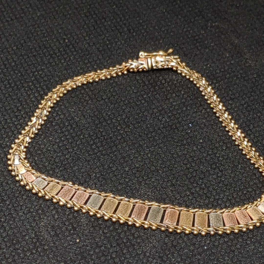 PULSERA ORO 14 K 8,60 GRMS (SEMINUEVO)