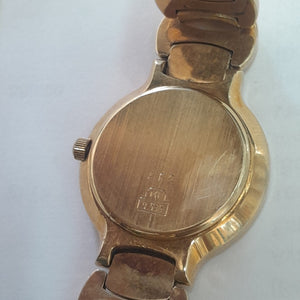RELOJ CAJA Y PULSO ORO ORO 14 K 43.9 GRMS (SEMINUEVO)
