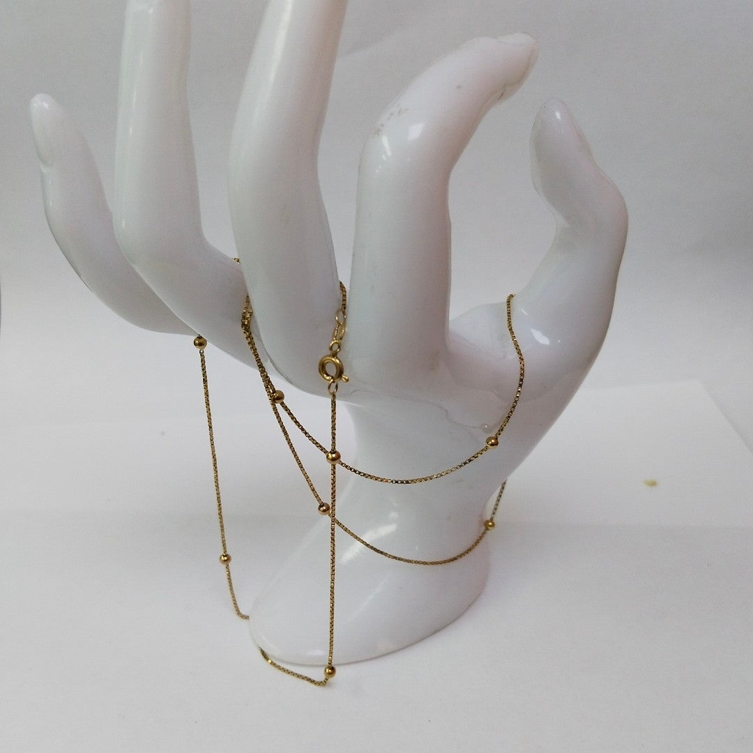 CADENA ORO 10 K 2,70 GRMS (SEMINUEVO)