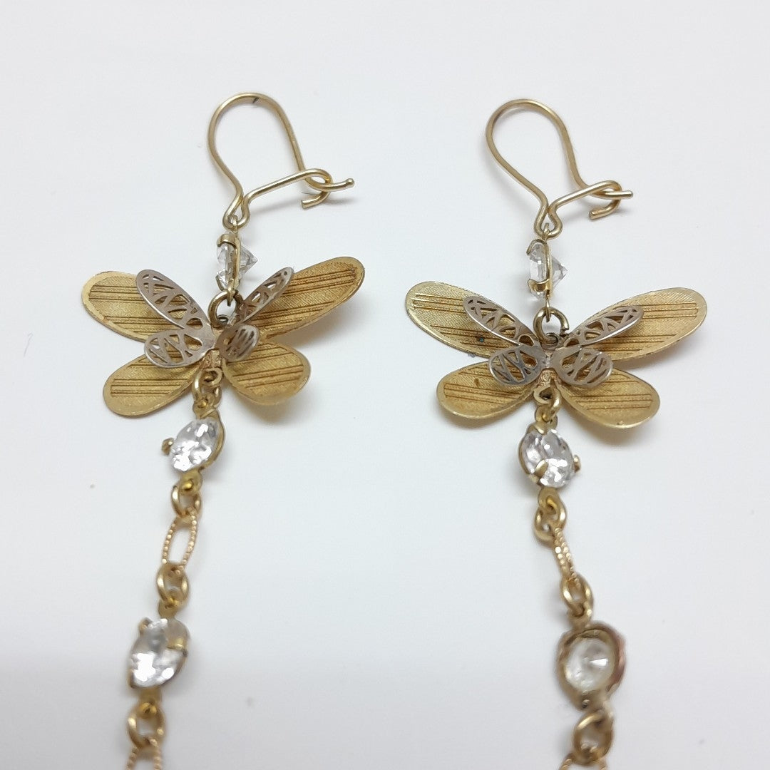 ARETES PAR ORO 10 K 2.7 GRMS (SEMINUEVO)
