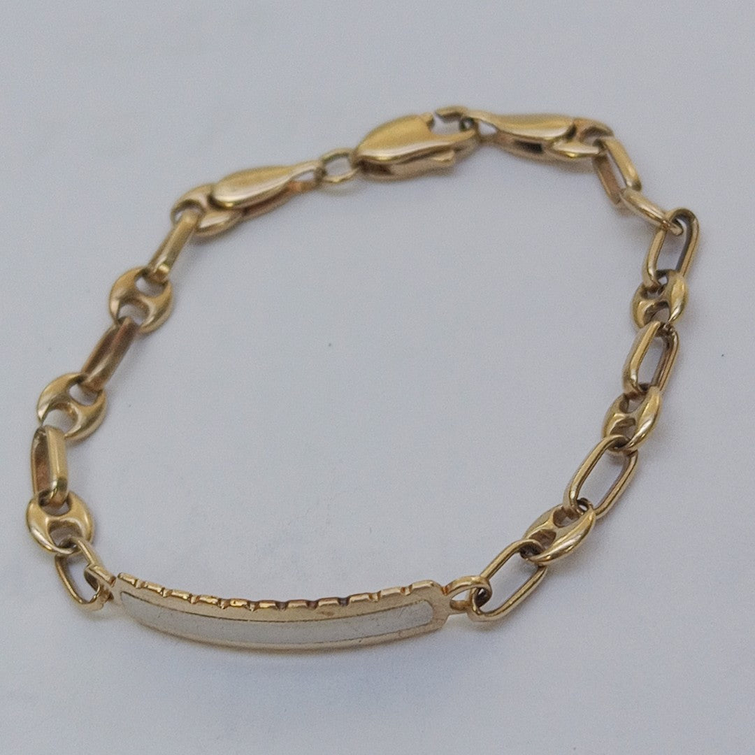 ESCLAVA ORO 14 K 4,10 GRMS (SEMINUEVO)