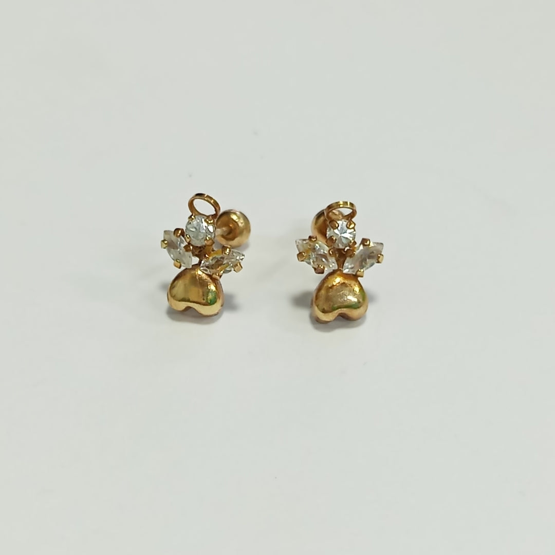 BROQUELES PAR ORO 10 K 0,60 GRMS (SEMINUEVO)