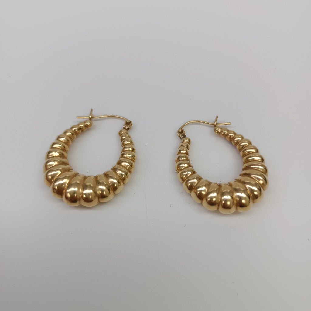 ARRACADAS PAR ORO 14 K 3.8 GRMS (SEMINUEVO)