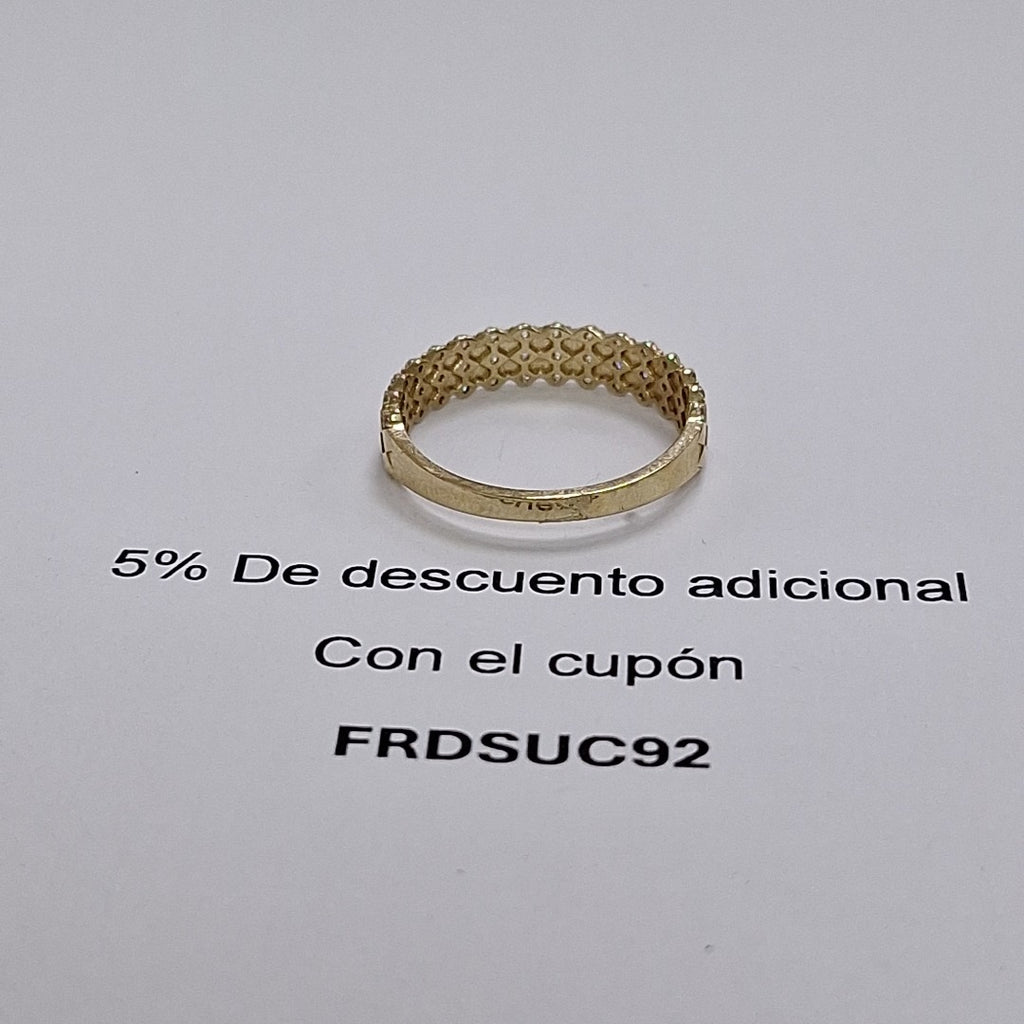 ANILLOS DAMA ORO 10K 1.8 (NUEVO)