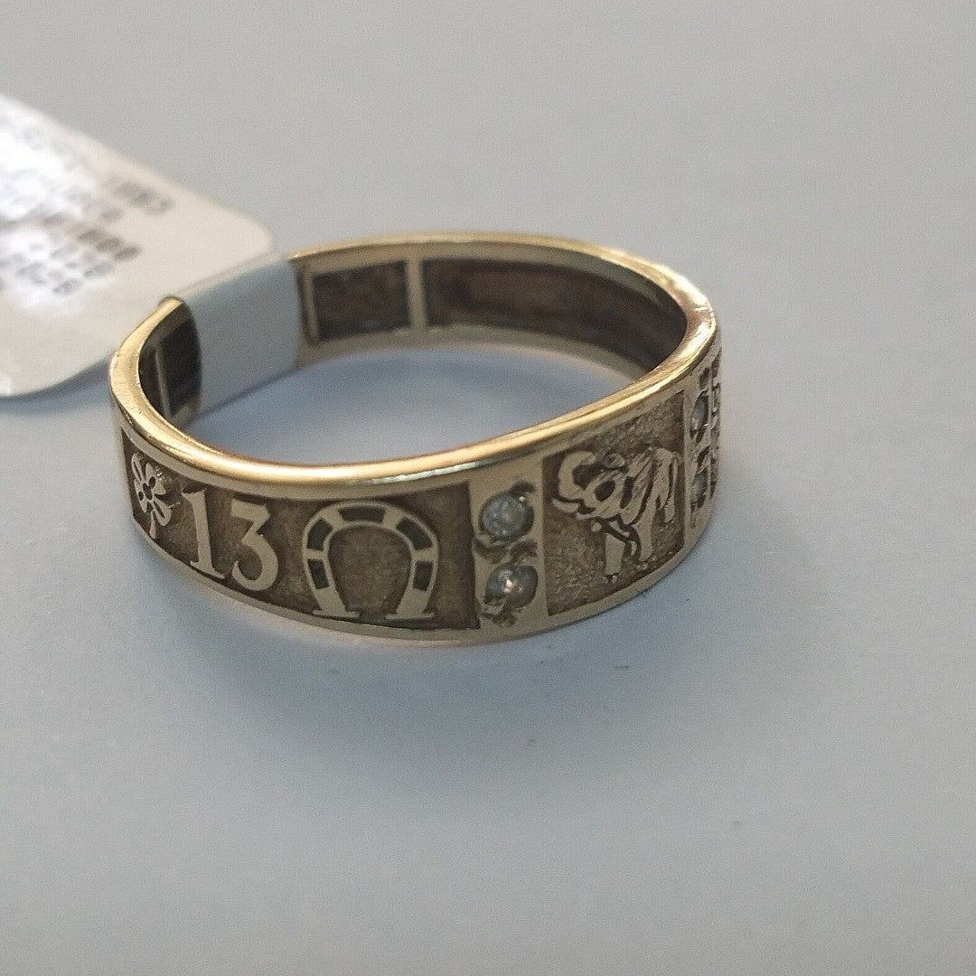 ANILLITO ORO 14 K 3.5 GRMS (SEMINUEVO)