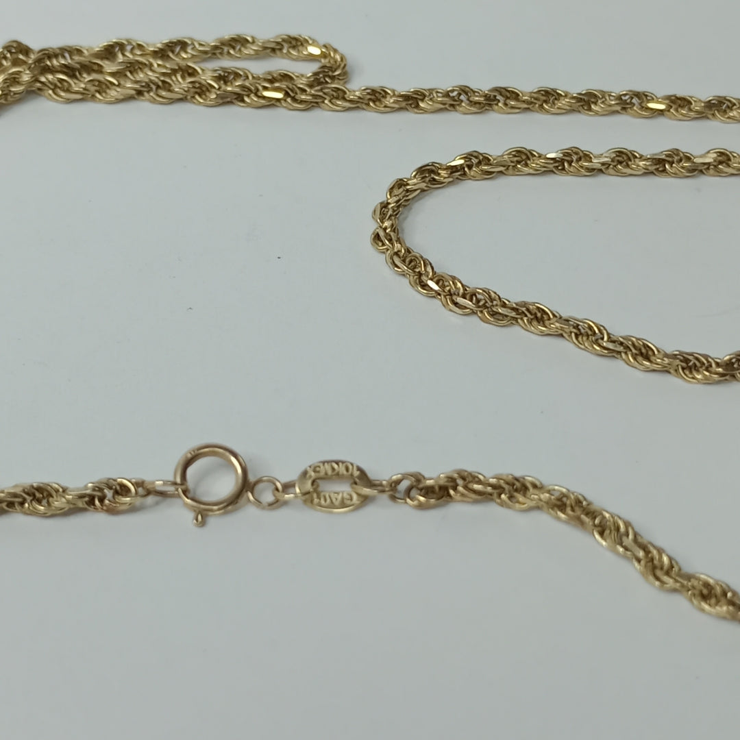 CADENA ORO 10 K 11,30 GRMS (SEMINUEVO)