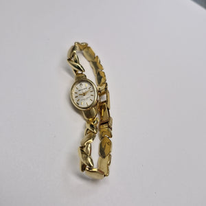RELOJ CAJA Y PULSO ORO ORO 14 K 17.4 GRMS (SEMINUEVO)