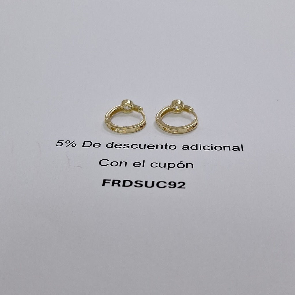 HUGGIES ORO 14K 1.5 (NUEVO)