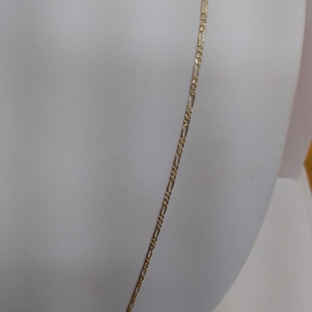 CADENAS 3X1 ORO 14K 55 CM 4 GR (NUEVO)
