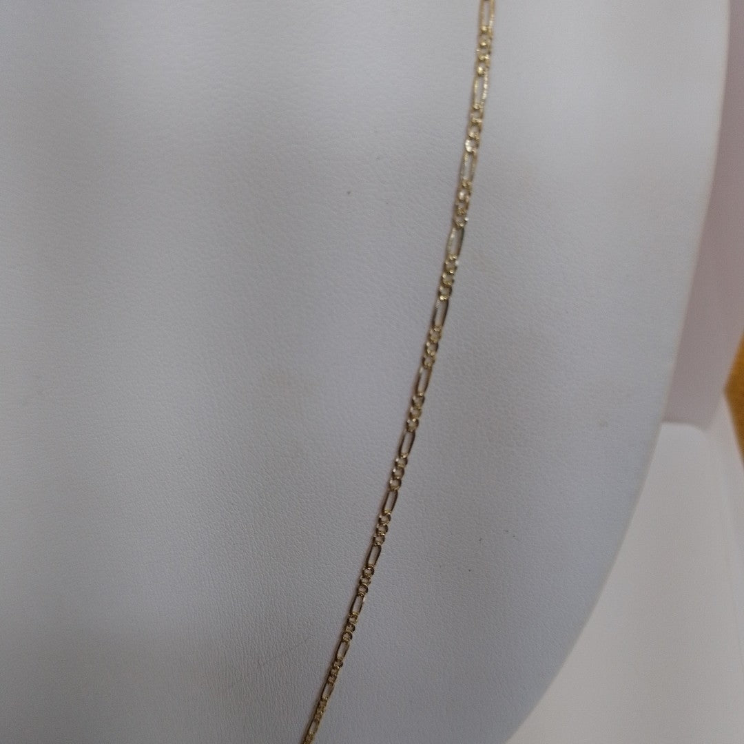 CADENAS 3X1 ORO 14K 55 CM 4 GR (NUEVO)
