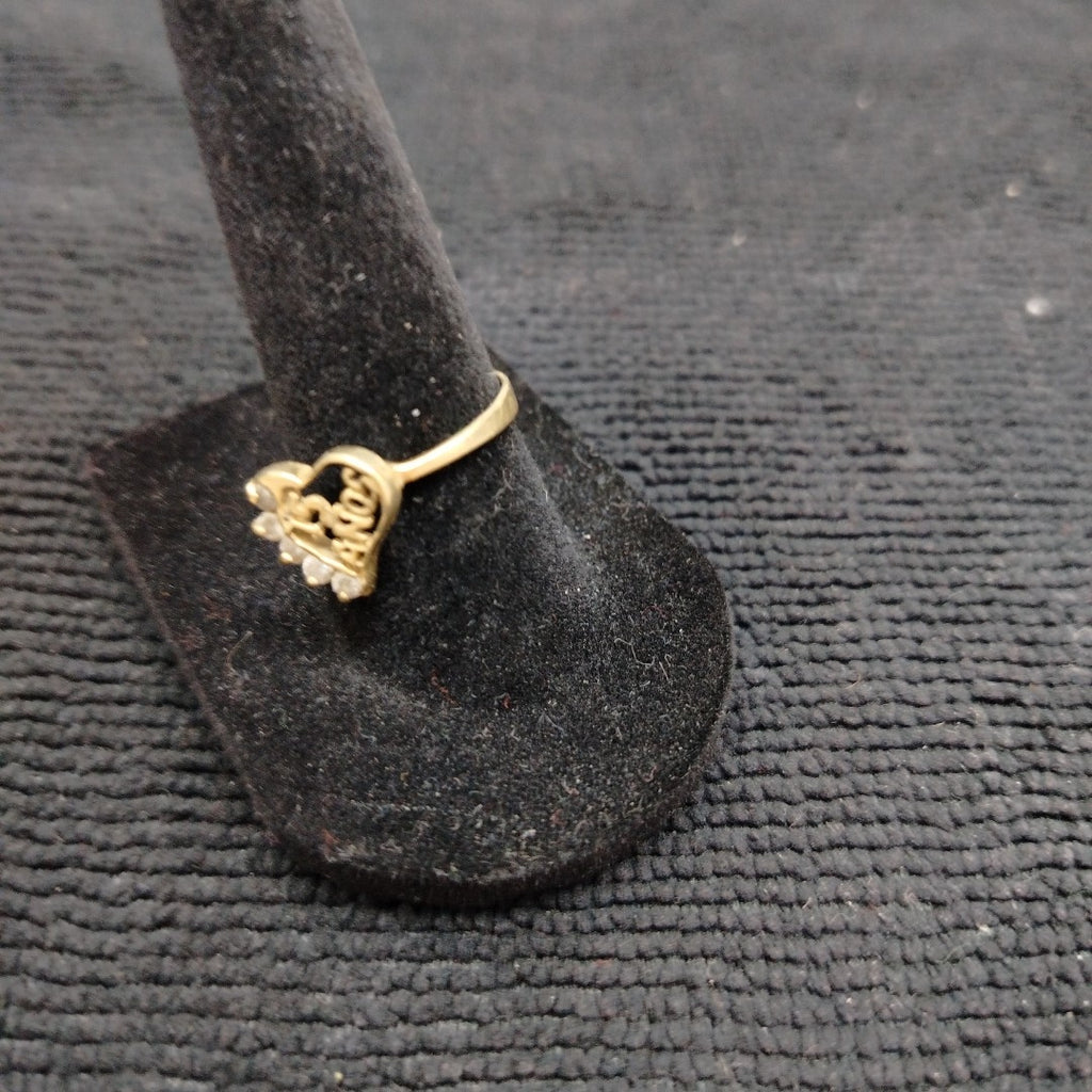 ANILLO ORO 10 K 1.5 GRMS (SEMINUEVO)