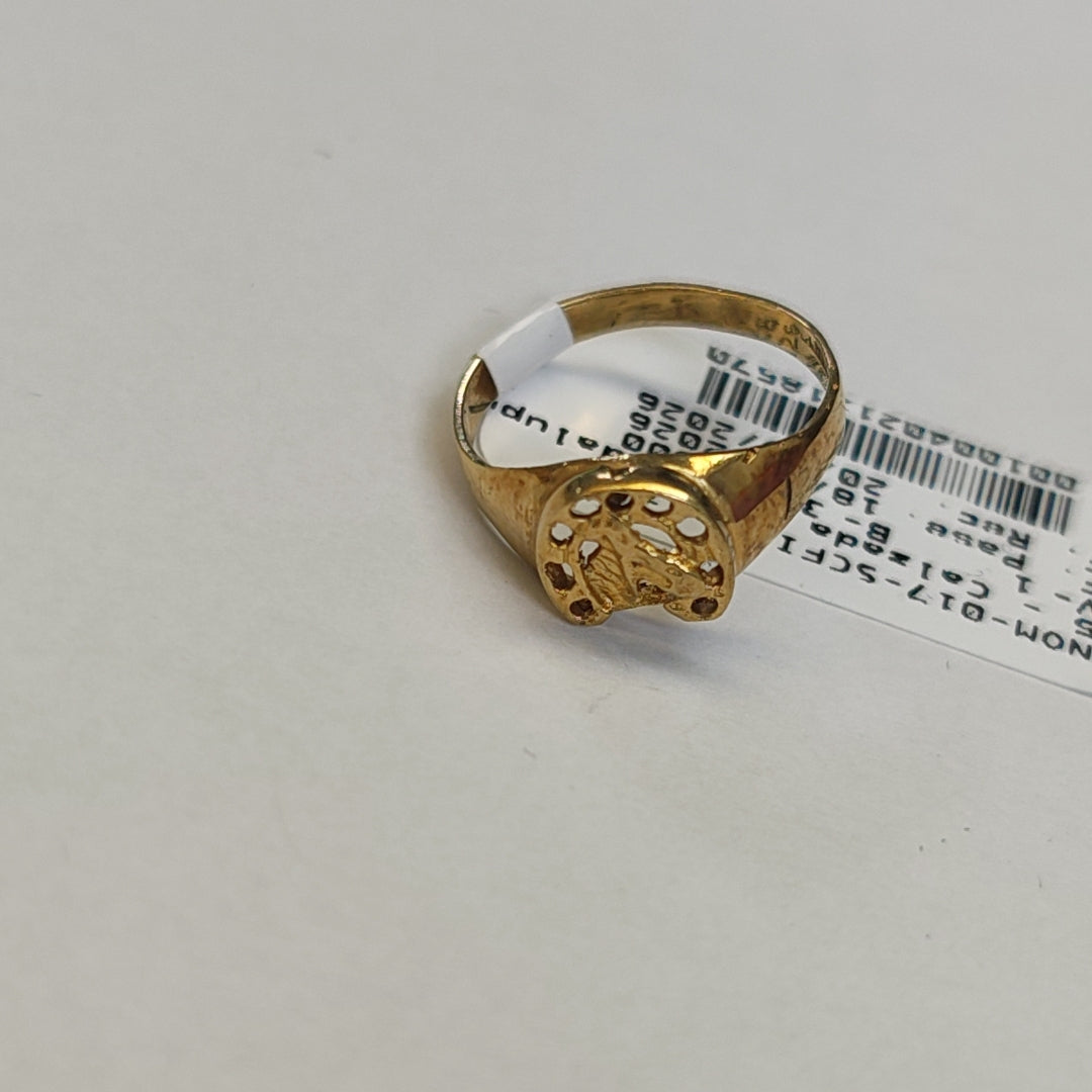 ANILLO ORO 10 K 1.4 GRMS (SEMINUEVO)