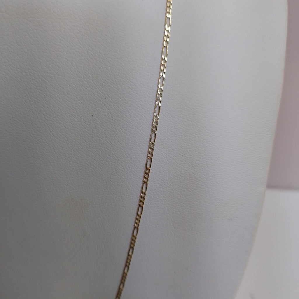 CADENAS TEJIDO 3X1 ORO 14K 55 CM 2.4 GR (NUEVO)