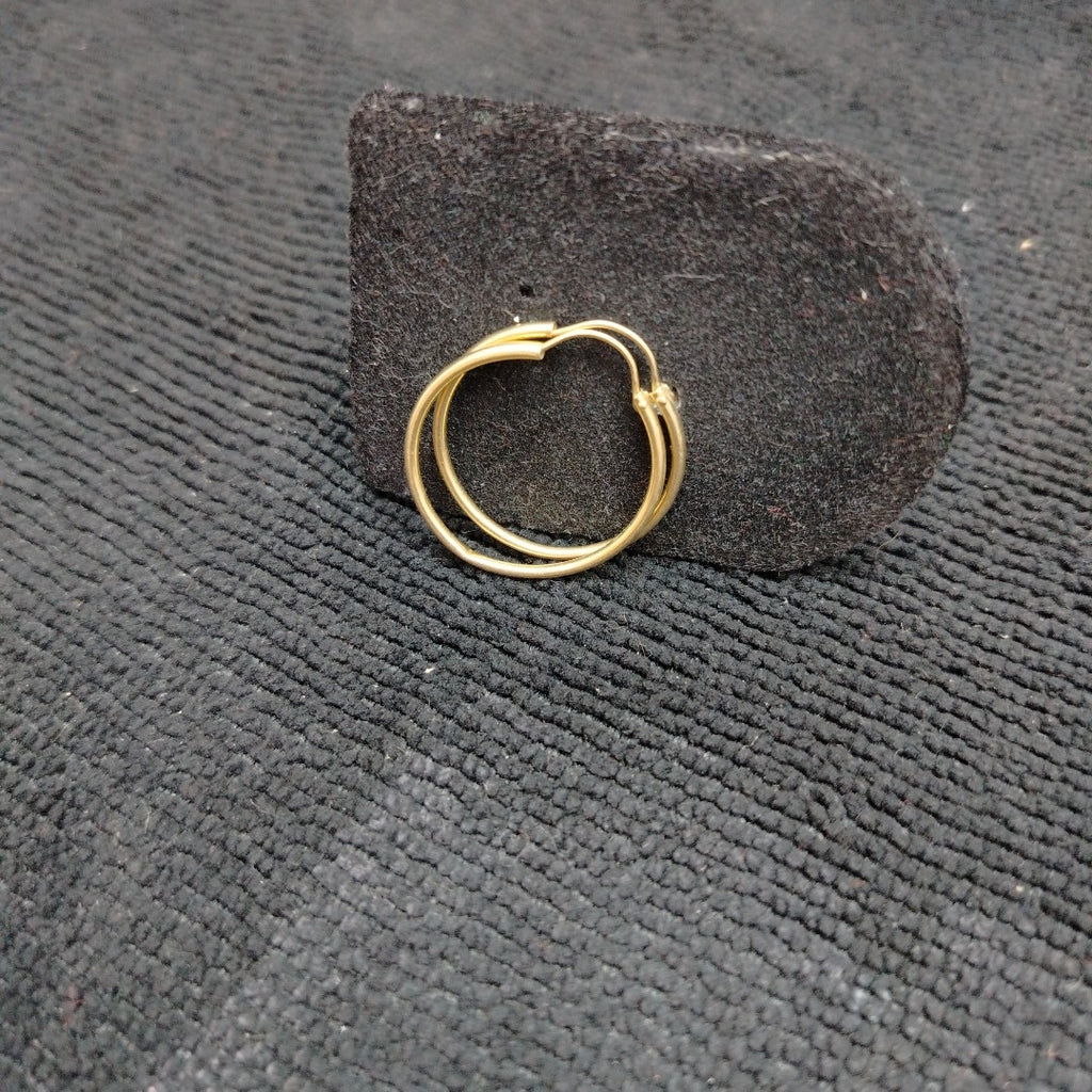 ARRACADAS PAR ORO 14 K 1 GRMS (SEMINUEVO)