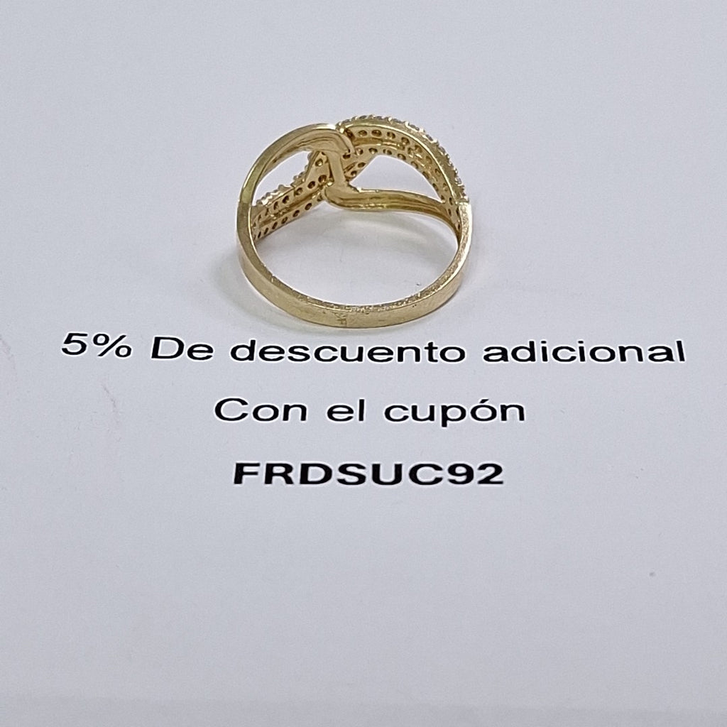 ANILLOS DAMA ORO 14K 2.4 (NUEVO)
