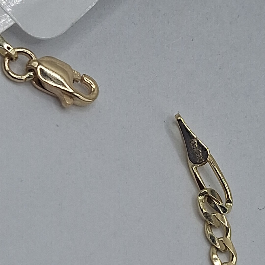 PULSERAS TEJIDO 3X1 ORO 14K 18 CM 2.9 GR (NUEVO)