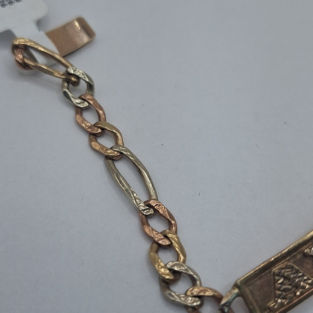 ESCLAVA ORO, ORO COMBINADO 10 K 12.4 GRMS (SEMINUEVO)