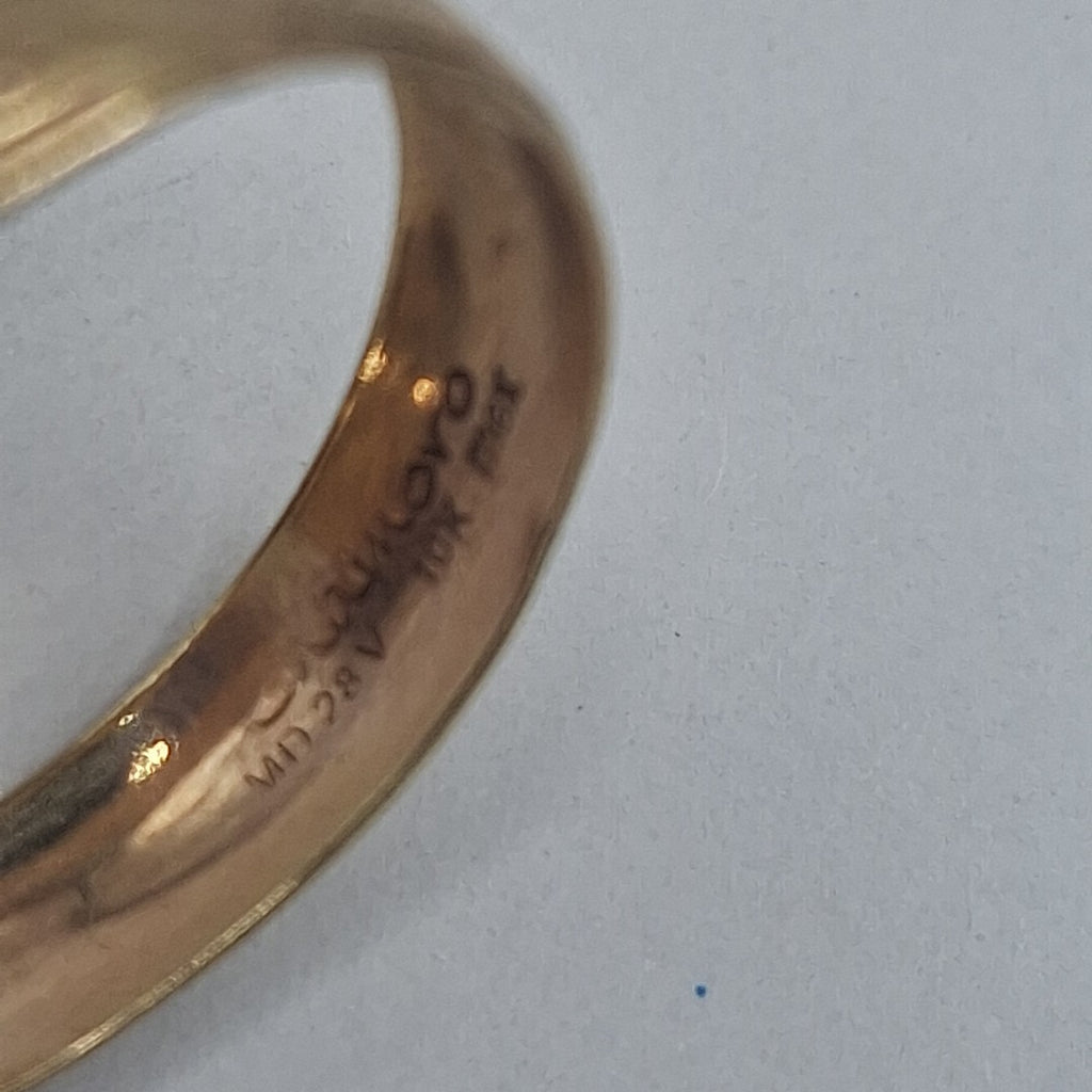 ARGOLLA ORO 10 K 2.4 GRMS (SEMINUEVO)