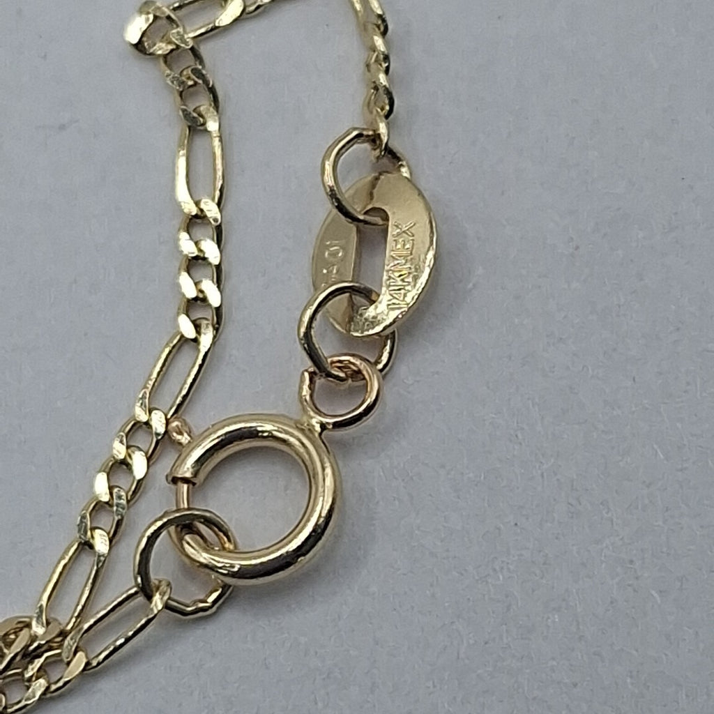 CADENAS TEJIDO 3X1 ORO 14K 55 CM 2.4 GR (NUEVO)