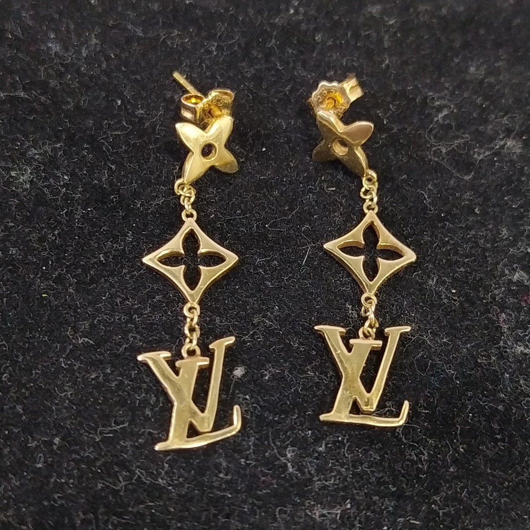 ARETES PAR ORO 14 K 2.5 GRMS (SEMINUEVO)