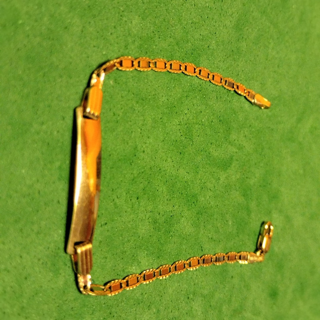 ESCLAVA ORO COMBINADO 14 K 2,70 GRMS (SEMINUEVO)