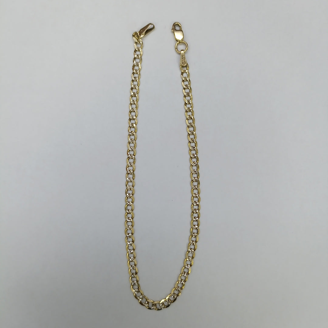 PULSERA ORO,RODIADO 10 K 3,00 GRMS (SEMINUEVO)