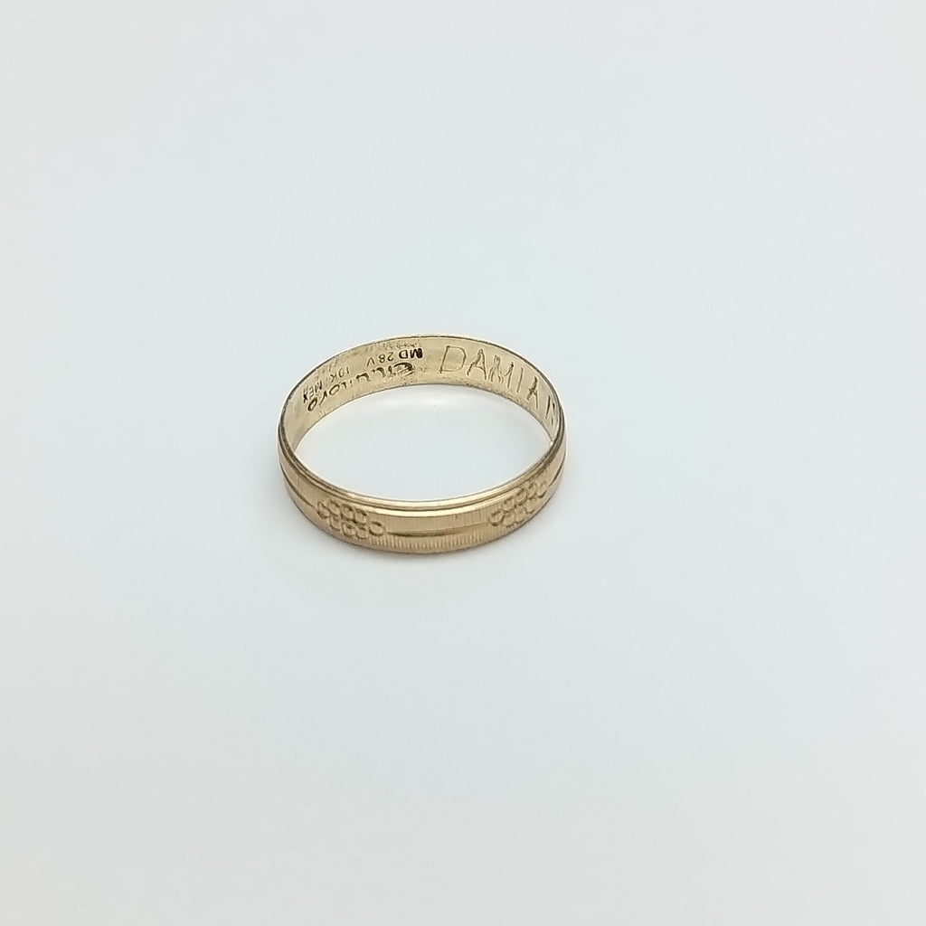 ARGOLLA ORO 10 K 1 GRMS (SEMINUEVO)