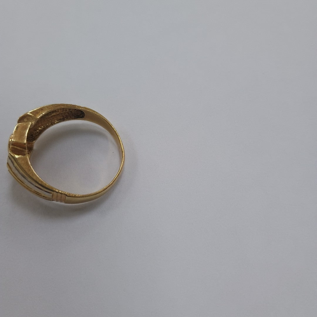 ANILLO ORO 14 K 6 GRMS (SEMINUEVO)