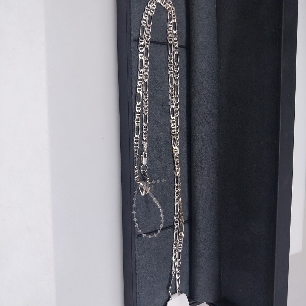 CADENA TEJIDO 3X1 PLATA .925 60 CM 8.2 GR (NUEVO)