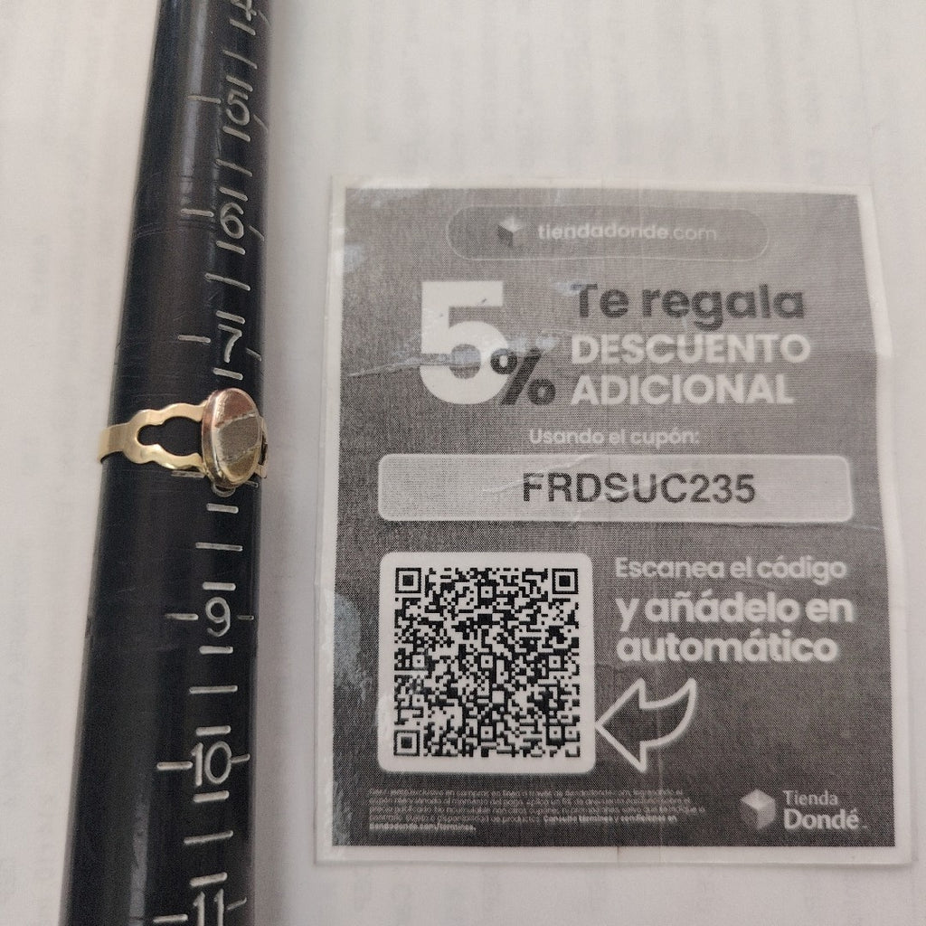 ANILLITO ORO 10 K 1,30 GRMS (SEMINUEVO)