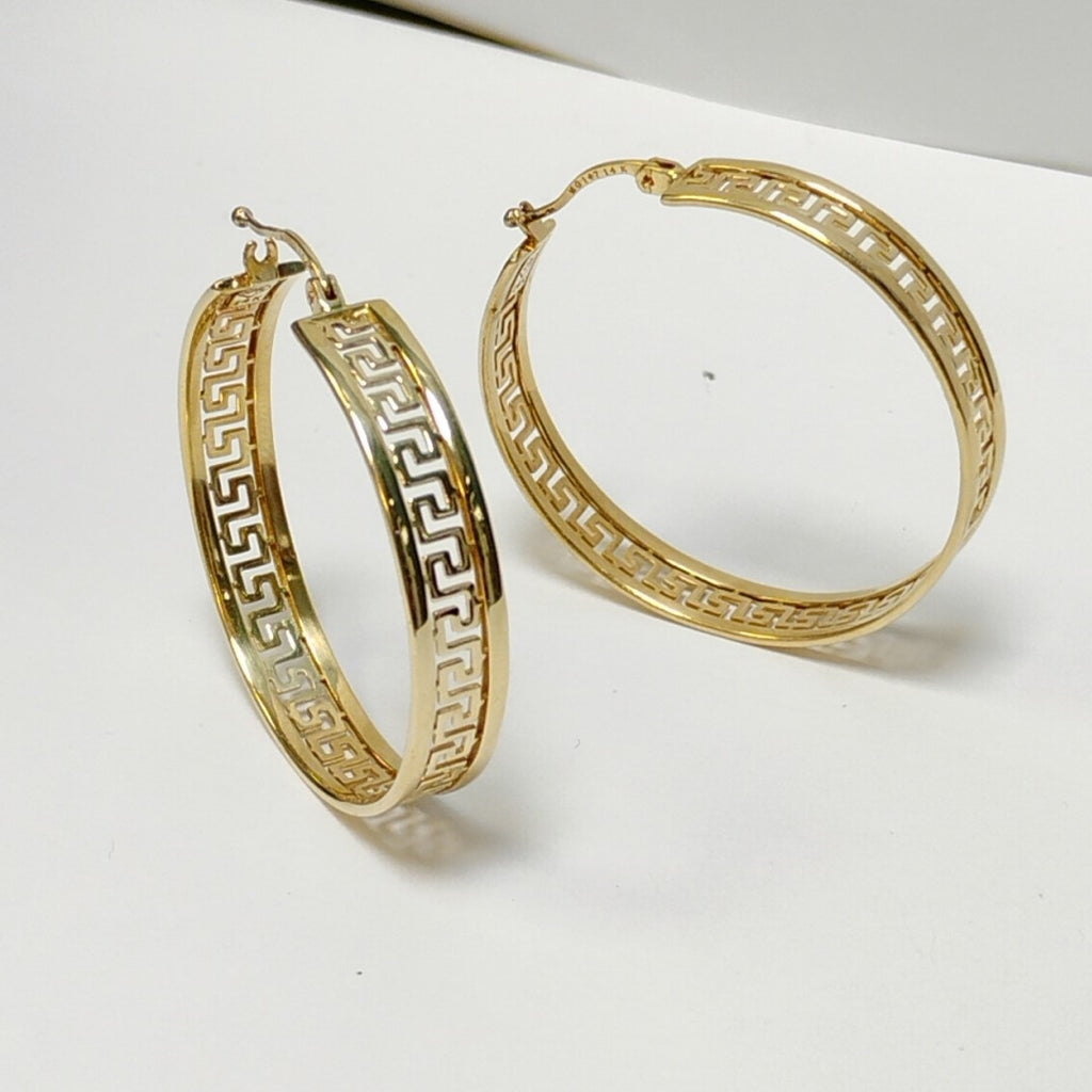 ARRACADAS PAR ORO 14 K 9.2 GRMS (SEMINUEVO)
