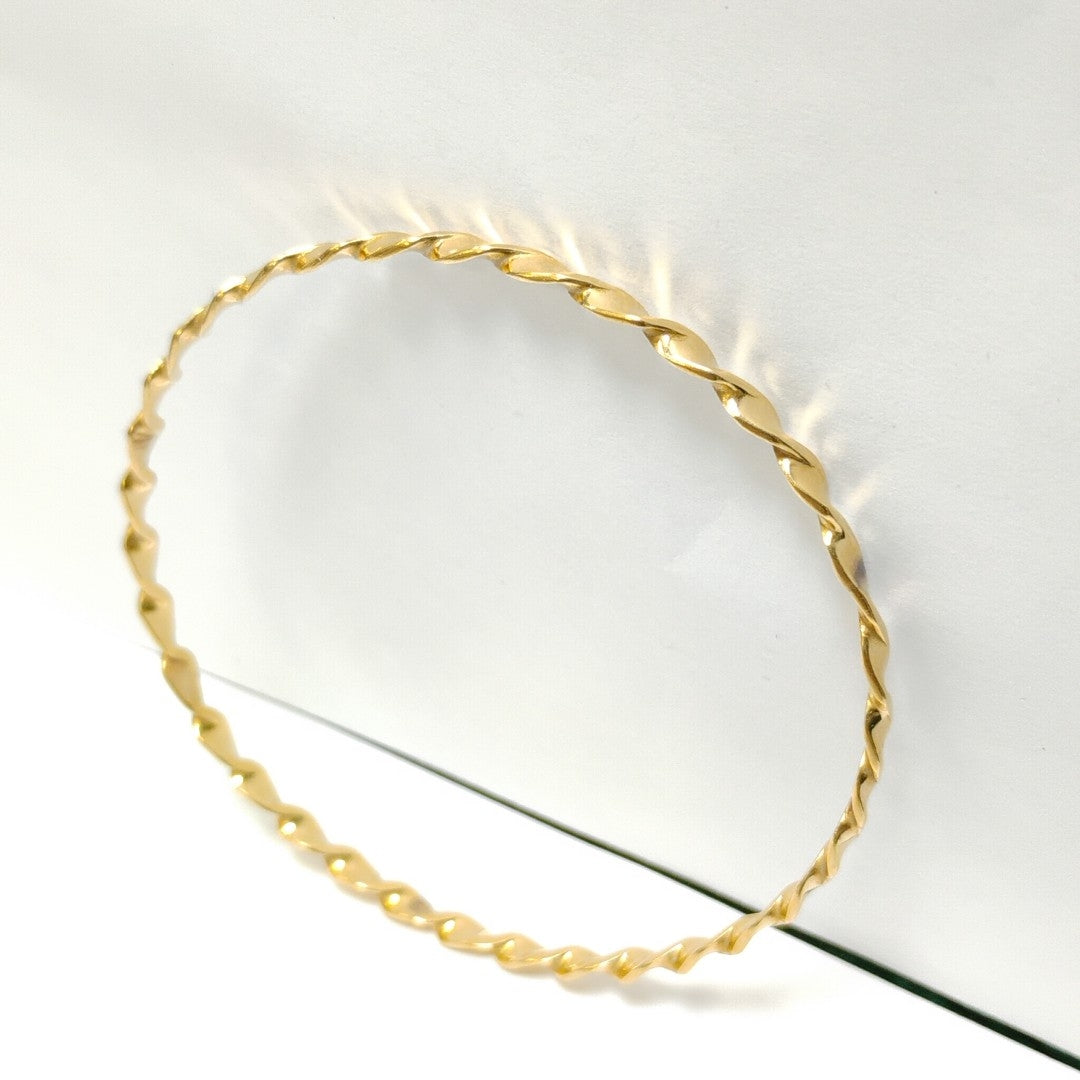 PULSERA RIGIDA ORO 16K 9.4 GRMS (SEMINUEVO)