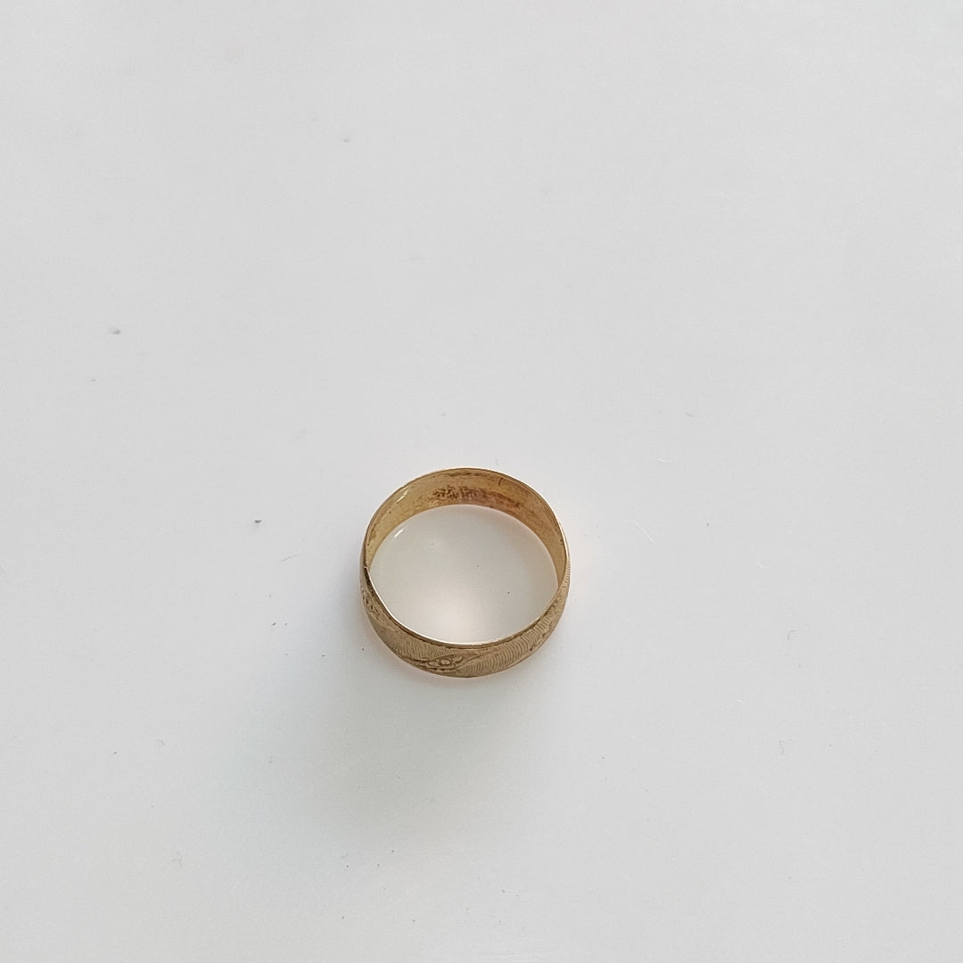 ARGOLLA ORO 10 K 1.3 GRMS (SEMINUEVO)