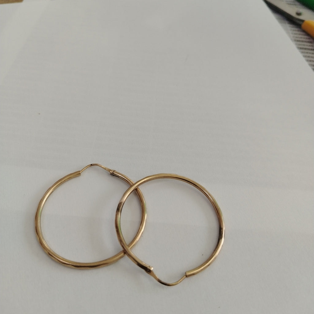 ARRACADAS PAR ORO 8 K 4.8 GRMS (SEMINUEVO)
