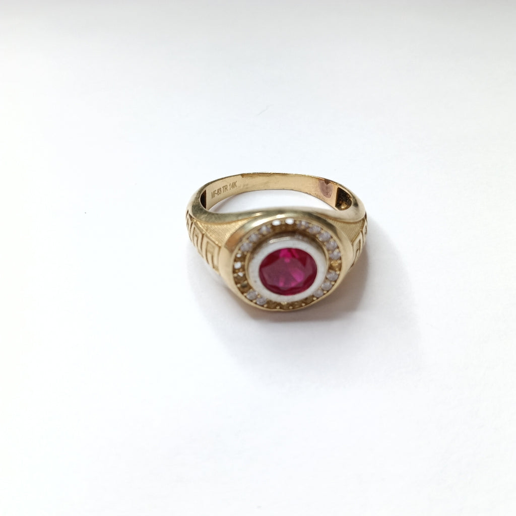 ANILLO ORO 14 K 6.5 GRMS (SEMINUEVO)