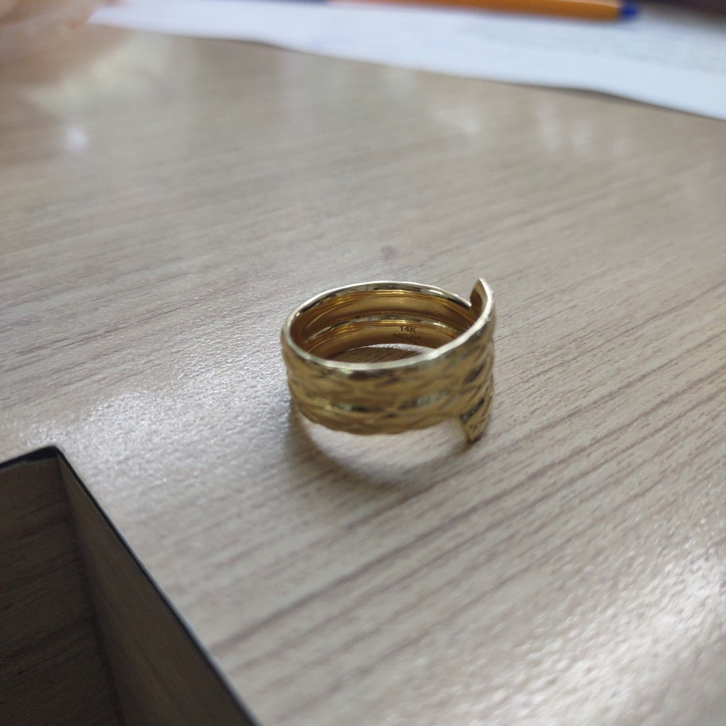 ANILLO ORO 14 K 1.9 GRMS (SEMINUEVO)