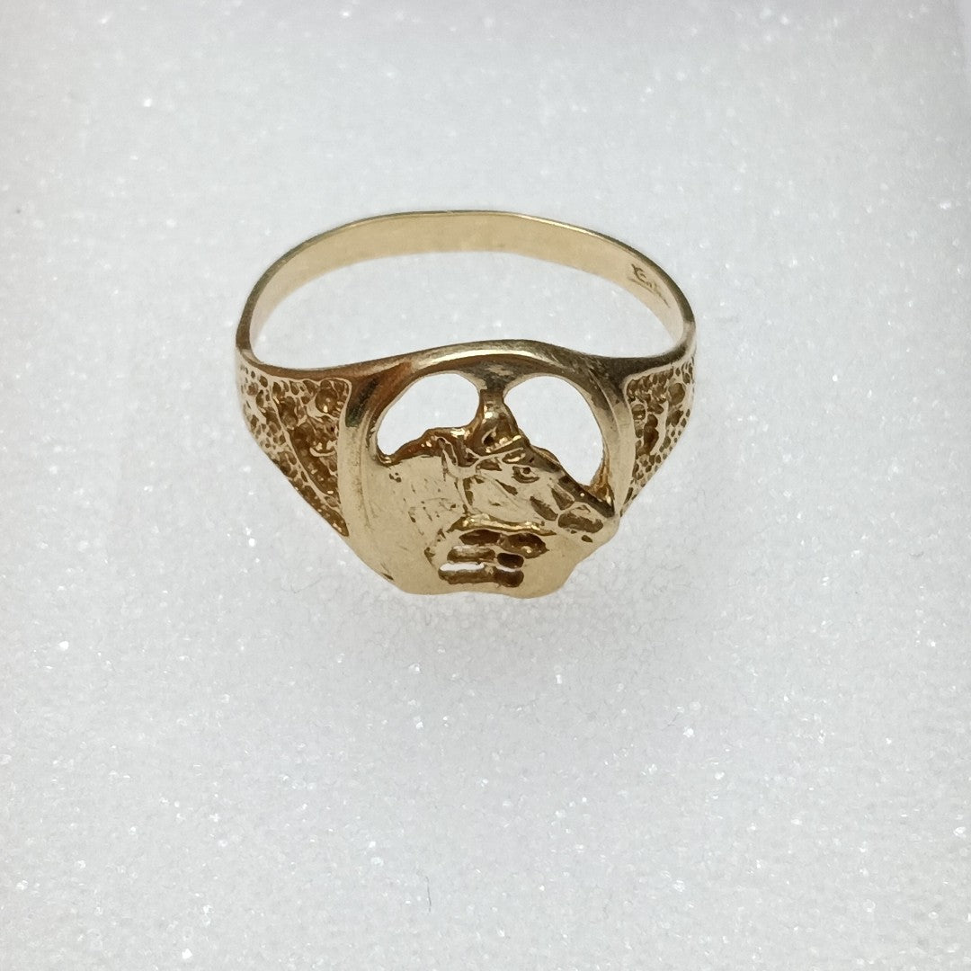 ANILLO ORO 14 K 4 GRMS (SEMINUEVO)