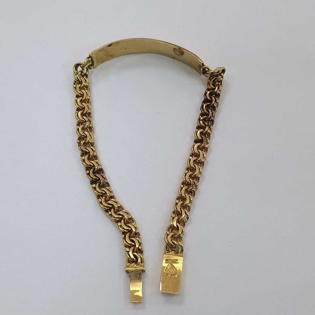 ESCLAVA ORO 14 K 13,50 GRMS (SEMINUEVO)