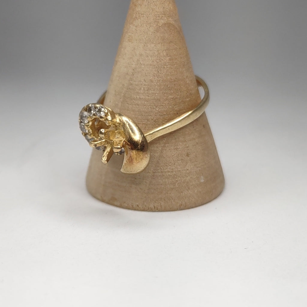 ANILLO ORO 10 K 2,40 GRMS (SEMINUEVO)