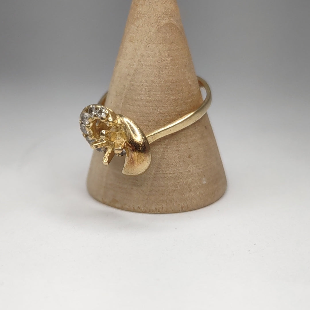ANILLO ORO 10 K 2,40 GRMS (SEMINUEVO)