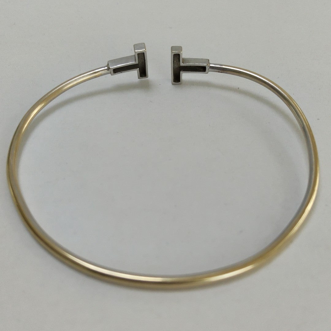 PULSERA RIGIDA ORO 14 K 5,00 GRMS (SEMINUEVO)